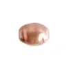 Glass Pearl Fancy 16x13mm Opaque Rose