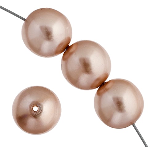 Czech Glass Pearls 8in Strand 4mm (45pcs) 