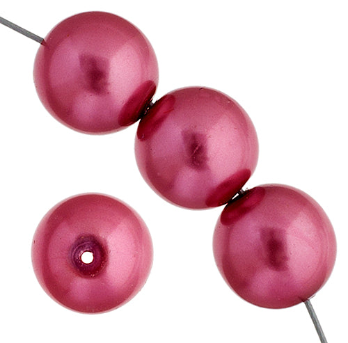 Czech Glass Pearls 8in Strand 4mm (45pcs) 