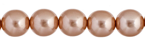 Czech Glass Pearls 8in Strand 6mm (30pcs)