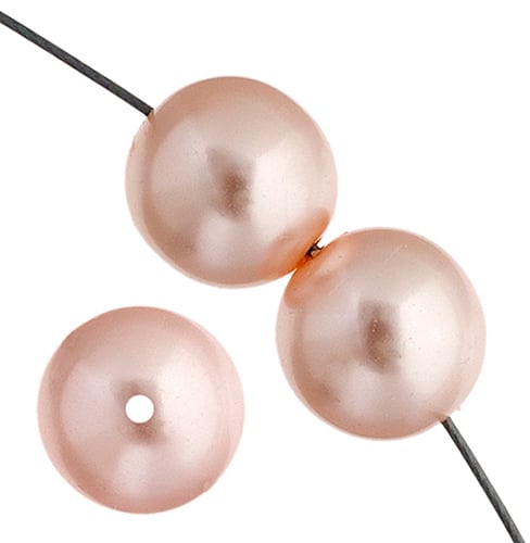 Czech Glass Pearls 8in Strand 6mm (30pcs) 