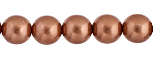 Czech Glass Pearls 8in Strand 6mm (30pcs)