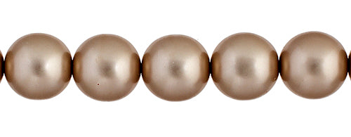 Czech Glass Pearls 8in Strand 6mm (30pcs)