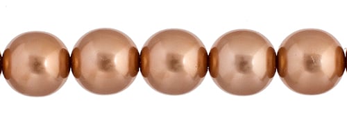 Czech Glass Pearls 8in Strand 6mm (30pcs)