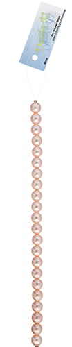 Czech Glass Pearls 8in Strand 8mm (22pcs) 