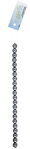 Czech Glass Pearls 8in Strand 8mm (22pcs) 