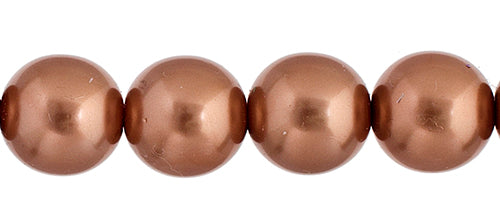 Czech Glass Pearls 8in Strand 8mm (22pcs)