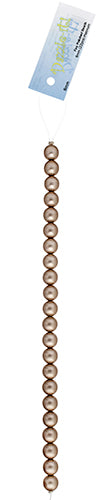 Czech Glass Pearls 8in Strand 8mm (22pcs) 