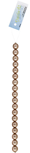 Czech Glass Pearls 8in Strand 10mm (18pcs) 