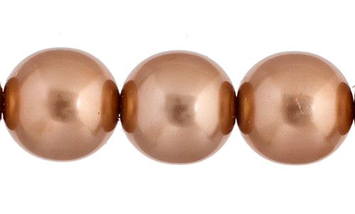 Czech Glass Pearls 8in Strand 10mm (18pcs)