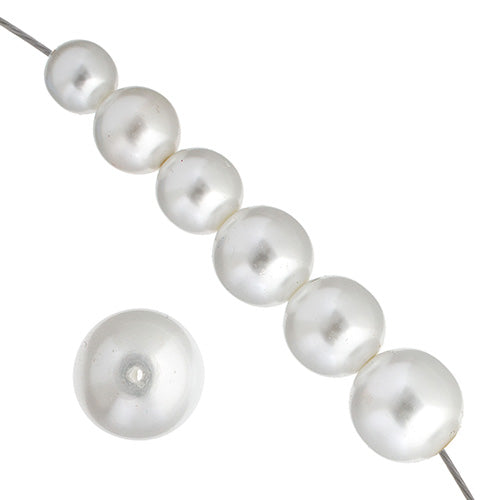 Czech Glass Pearls 8in Strand Combo 10-16mm (13pcs) 