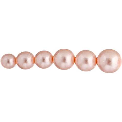 Czech Glass Pearls 8in Strand Combo 10-16mm (13pcs)