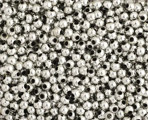 Craft Pearls Silver 3mm