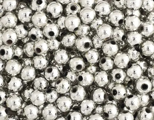 Craft Pearls Silver 5mm - Cosplay Supplies Inc