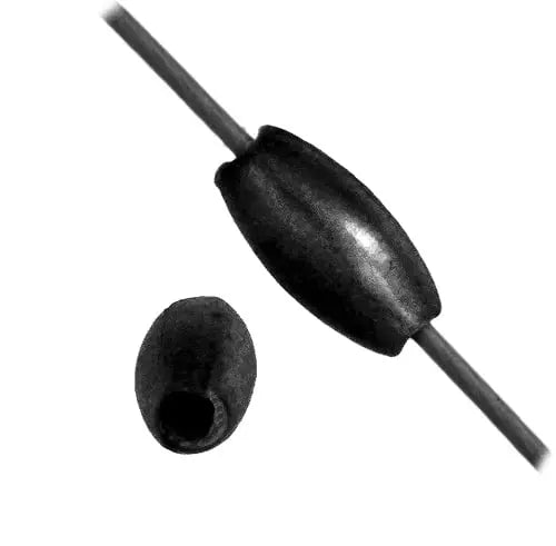 Craft Pearls Black 3x6mm Oval