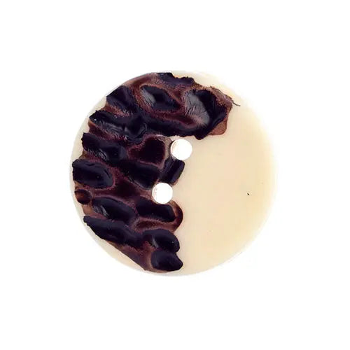 Button Imitation Wood 18mm Round - Cosplay Supplies Inc
