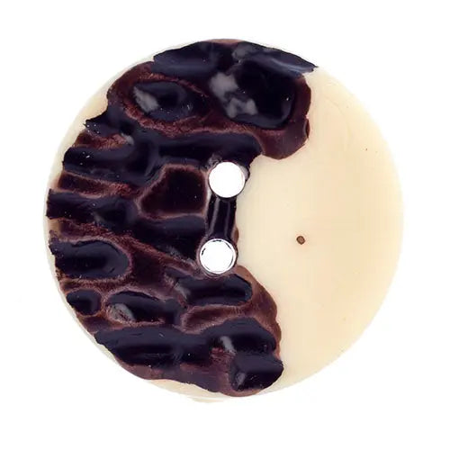 Button Imitation Wood 23mm Round - Cosplay Supplies Inc