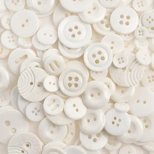 Nutton But Buttons 130g Tube Mixed Sizes Resin 