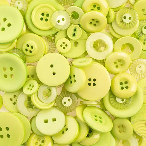 Nutton But Buttons 130g Tube Mixed Sizes Resin 