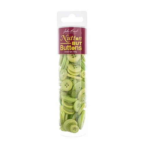 Nutton But Buttons 130g Tube Mixed Sizes Resin - Cosplay Supplies Inc