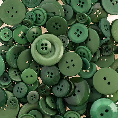 Nutton But Buttons 130g Tube Mixed Sizes Resin 