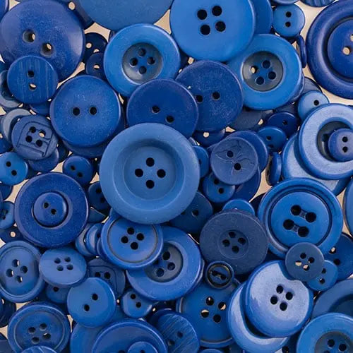 Nutton But Buttons 130g Tube Mixed Sizes Resin 