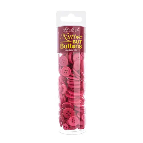 Nutton But Buttons 130g Tube Mixed Sizes Resin - Cosplay Supplies Inc