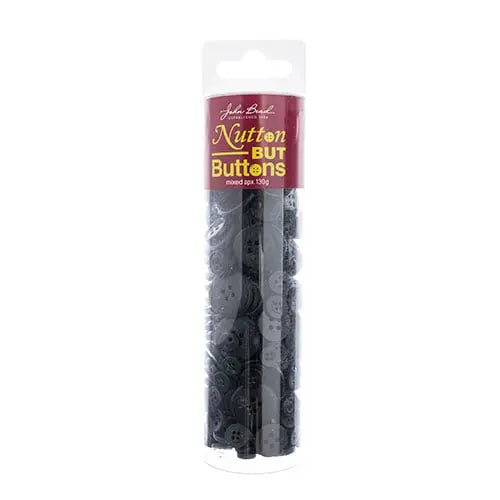 Nutton But Buttons 130g Tube Mixed Sizes Resin - Cosplay Supplies Inc