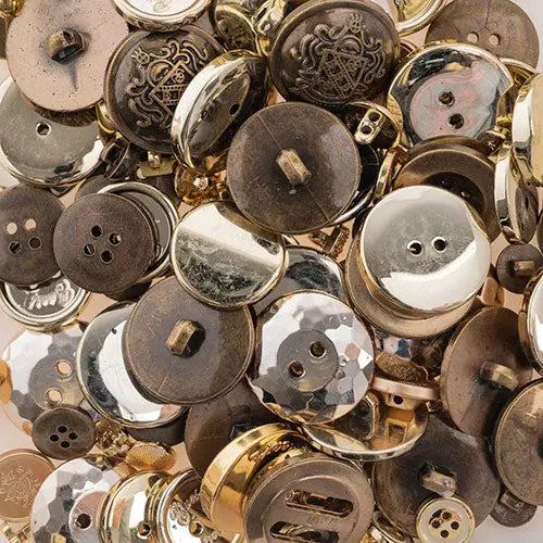 Nutton But Buttons 130g Tube Mixed Sizes Resin 