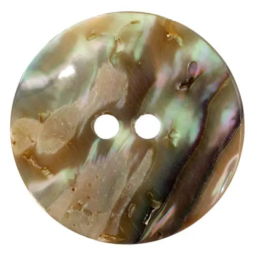 Button Shell Abalone 25mm - Cosplay Supplies Inc