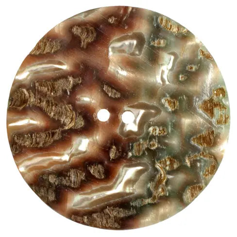 Button Shell Abalone 50mm - Cosplay Supplies Inc