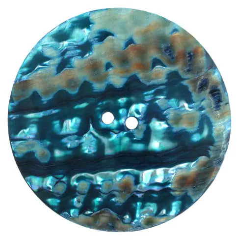 Button Shell Sea Opal 50mm - Cosplay Supplies Inc