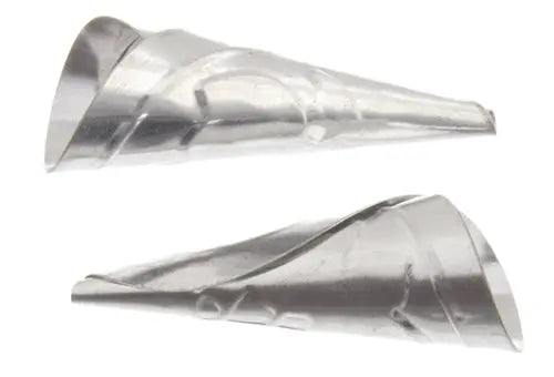 Cones Embossed 45mm Aluminum Pow Wow Tulip Pattern