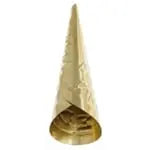 Cones Embossed 64mm Brass Plated Aluminum - Mcpherson Pattern - Cosplay Supplies Inc