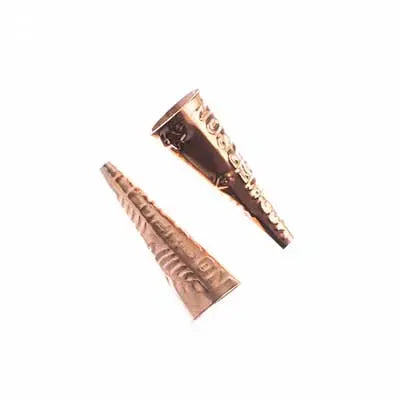 Jingle Cones Bright Copper 45mm 100pcs Mcpherson Pattern