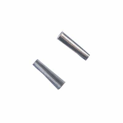 Cones Bright Silver 100pcs