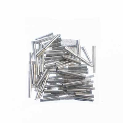 Cones Bright Silver 100pcs