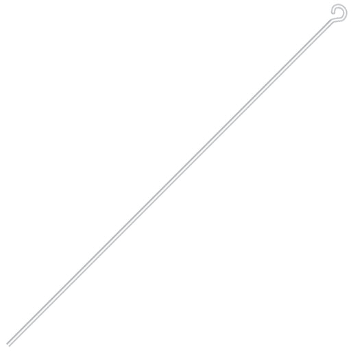 Eye Pins 2.50in 24ga(.020) Rhodium Lead Free / Nickel Free - Cosplay Supplies Inc