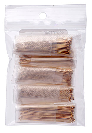 Head Pin 1.5in With Small Ball 21ga(.028) Lead Free / Nickel Free