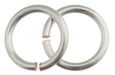 Chain Maille Jump Ring 18ga Silver Non-Tarnish 4.0mm I.D.