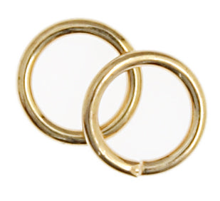 Jump Ring Round 7mm OD 18ga Lead Free / Nickel Free