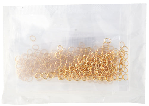Jump Ring Oval 4x5mm OD 21ga Nickel Free