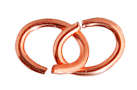 Jump Ring Oval 4x5mm OD 21ga Nickel Free