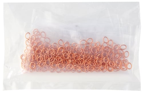 Jump Ring Oval 4x5mm OD 21ga Nickel Free