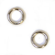 Jump Ring Round 4.5mm OD 20ga  Soldered