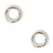 Jump Ring Round 4.5mm OD 20ga  Soldered