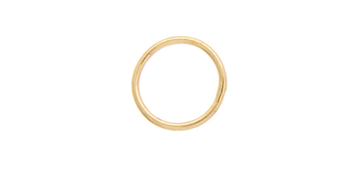 Jump Ring Round 8mm OD 19ga Soldered Lead Free / Nickel Free - Cosplay Supplies Inc