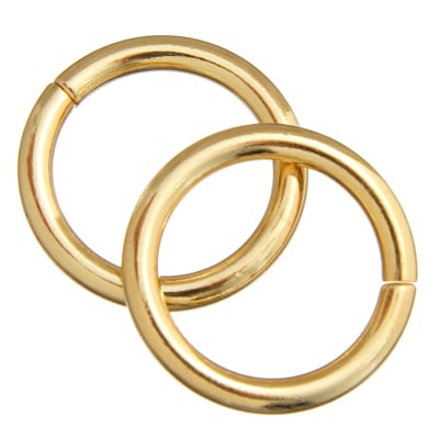 Jump Ring 20mm - Thick 2.6mm Lead Free / Nickel Free