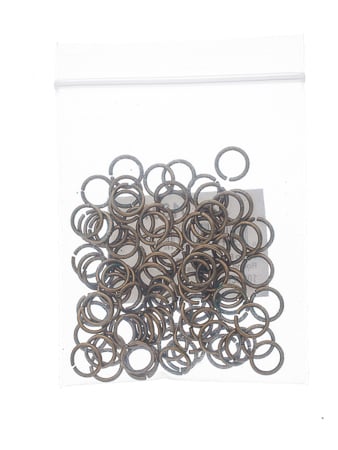Jump Ring 18ga Round Patina Finish