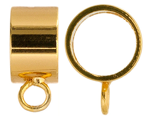 Pendant Bail Sliders 9.5x5mm Lead Free / Nickel Free